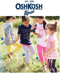  更新！OshKoshBGosh.com：T.L.C 女宝宝服装6折特卖+满$40享额外8折 