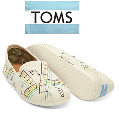  TOMS Shoes：买正价鞋履满$75享8.5折