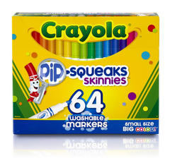 Crayola 绘儿乐 64色 可水洗马克笔 $7.85（约51元）