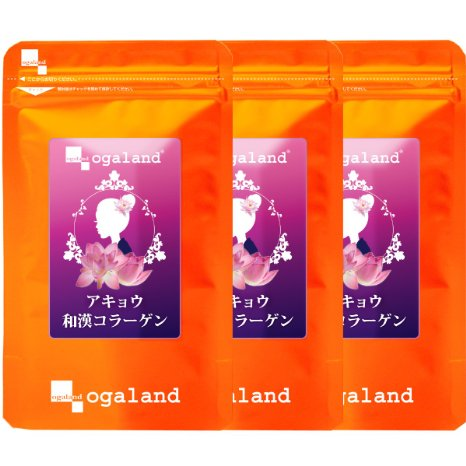 日本Ogaland   滋阴*阿胶胶囊 3个月180粒 4折 1580日元（约80元）