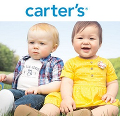 加倍返利即将结束！Carter's：卡特独立日特卖 清仓区买二赠一！