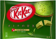    
雀巢 kitkat 抹茶巧克力夹心威化 12枚×12袋 3080日元（约155元）