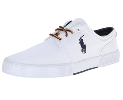 Polo Ralph Lauren Faxon SK VLC 男士帆布板鞋 $37.99(约236元)