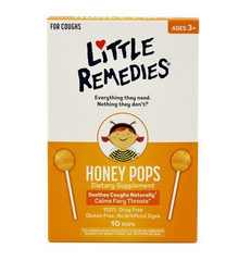 Little Remedies Honey Pops 儿童*蜂蜜棒棒糖 10支装 $3.35