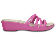 Crocs：卡洛驰 Rhonda Wedge 女士坡跟拖鞋 $17.99（约116元）