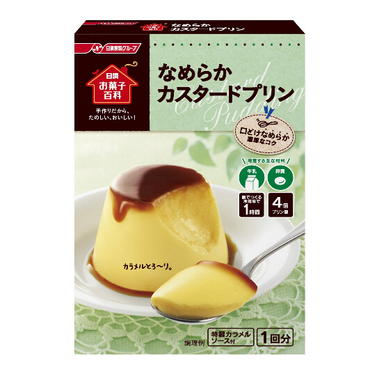 日亚人气 日清 卡士达焦糖布丁粉 55g×6个 936日元(约51元）