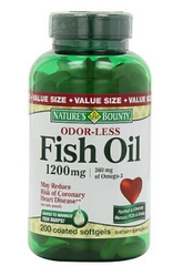 Nature's Bounty 自然之宝 Odorless Fish Oil 无腥味*油 1200mg*200粒 $10.83（约69元）
