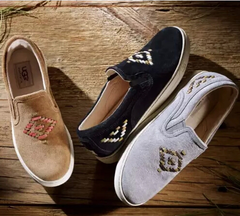 UGG Fierce Rustic We*e 部落风防水一脚蹬 $66.96（约425元）