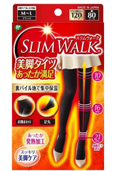 日亚销量首位 Slim walk 发热美腿美脚连裤袜M-L号 1080日元（约58元）