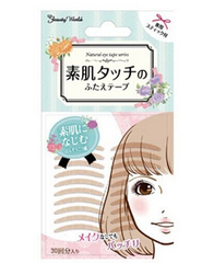 素肌 Beauty World裸色隐形双眼皮贴30对 377日元（约20元）