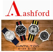 Ashford：8款HAMILTON 汉密尔顿腕表低至$175+免费配送尼龙表带
