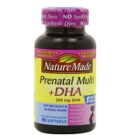 Nature Made 孕妇综合维生素+200mg DHA 90粒 $14.35（约92元）