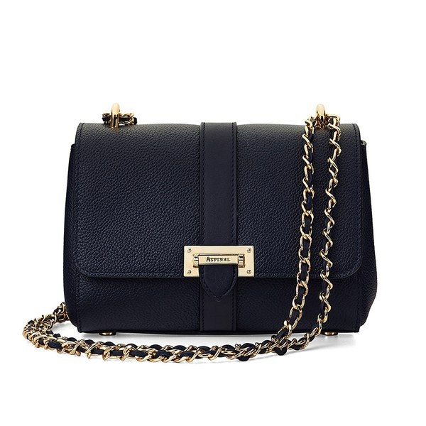 Aspinal of London蓝色链条背包 £296.25（约2960元）