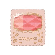 必须拥有！日本亚马逊：CANMAKE双色甜蜜腮红 4.5g  带刷子  702日元（约37元）