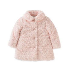 Calvin Klein Pink Faux Fur 女童绒毛外套 $16.99（约112元）