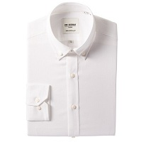 Ben Sherman 宾舍曼 男士纯白衬衫 $23.99（约154元）