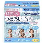 日本亚马逊：日本丸三ANGEL COTTON精制水高保湿渗透*化妆棉 30包 764日元（约40元）
