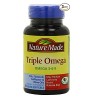 Nature Made 三倍不饱和脂肪酸Omega 3-6-9 60粒*3瓶 $15.99（约102元）