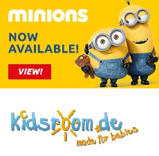 Kidsroom：时尚icon —— Minions 小黄人周边产品 5欧起（约34元起）