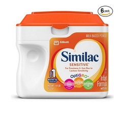 Similac 美国雅培 金盾1段低敏婴儿奶粉6罐 $128.88（约818元）