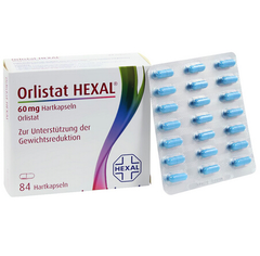 快速成功减重！Orlistat HEXAL® 奥利司他 *胶囊 60mg*84片 24.5欧（约179元）