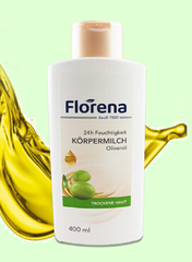 【德亚直邮】Florena 芙蕾蓉娜 天然橄榄滋润身体乳 400ml 仅售2.45欧（约17元）