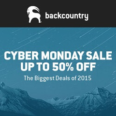 Backcountry: 网络星期一 全场商品低至5折 返利提至12%
