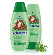 【德亚直邮】施华蔻Schauma 7种草*精华洗发水 400ml*4瓶 新低4.44欧（约32元）