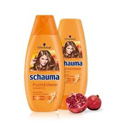 【德亚直邮】施华蔻Schauma 水果维他命洗发水 400ml*4瓶 7.1欧（约50元）
