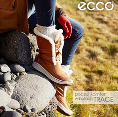 【德亚直邮】ECCO 爱步 TRACE 保暖皮毛半筒靴 3色 新低89.95欧起（约656元）