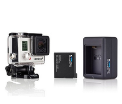 GoPro Hero3  银色版运动摄像机 额外电池充电器套装 $242.95(约1591元)