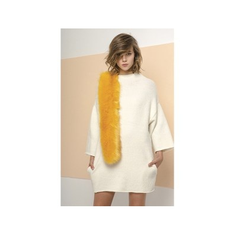 C/MEO COLLECTIVE 乳白色含羊毛oversize针织裙 £87（约835元）！