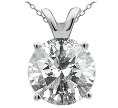 Brilliant Diamond 1.00–2.00 克拉钻石 14K 白金项链 $499.99(约3292元)