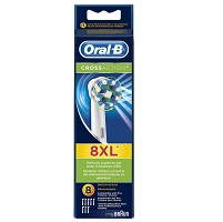 【英亚直邮】Oral-B 欧乐B E* 多角度清洁型刷头 8支装 £14.99（约137元）