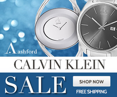 Ashford：Calvin Klein手表庆典 全场冰点价 低至1.5折+$85封顶