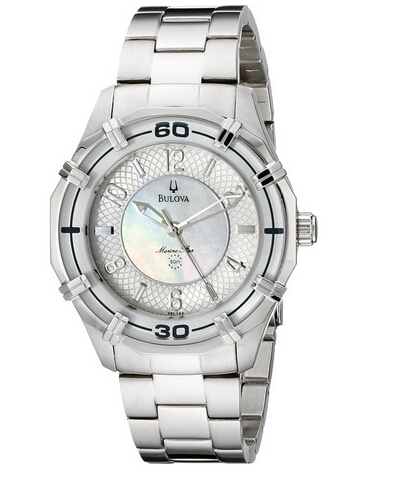 Bulova 宝路华 Solano Marine Star系列 96L145 女士石英腕表 $95.31（约623元）