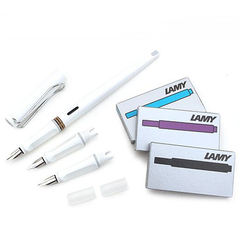 【德亚直邮】Lamy 凌美Joy 系列 钢笔套装 1228068 白色 35.94欧（约256元）