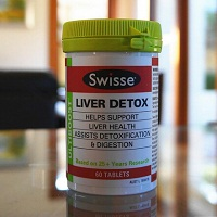 Swisse Ultiboost Liver Detox 护*排*片120粒 AU$16.49（约89元）