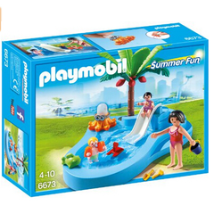 【德亚直邮】Playmobil 摩比世界 6673 滑梯乐泳池 10.99欧（约82元）