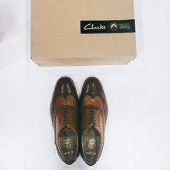 5姐有晒单！Clarks Penton Limit 男款雕花牛津鞋 $119.99（约781元）