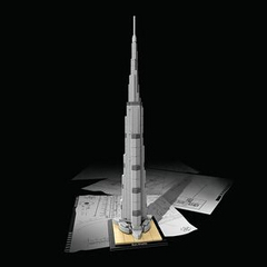 【德亚直邮】LEGO Architecture 乐高建筑 21031 迪拜哈利法塔 31.99欧（约234元）