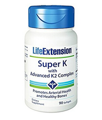 Life Extension 维生素钾补充软胶囊 90粒 $17.73（约116元）