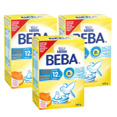 Nestle Beba 雀巢贝巴 婴幼儿奶粉1+ 600g*3 23.89欧（约176元）