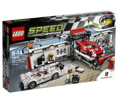 【德亚直邮】LEGO Speed Champions 乐高速度冠军 75876 保时捷919混合动力和917K维修站 74.8欧（约547元）
