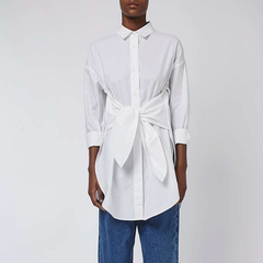 Topshop上新！今年超时髦的蝴蝶结绑带白衬衫上架 £65（约598元）