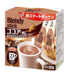 Blendy 冲饮可可 21支 497日元（约28元）