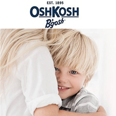 OshKosh B'gosh Rewarding奖励回馈计划：6个月内累计购物满$75即可获得$10抵用券！