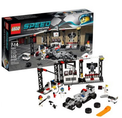 【德亚直邮】LEGO Speed Champions 乐高速度冠军 75911 迈凯轮加油站 29.99欧（约221元）