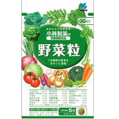 7.5折：小林制* 蔬菜粒 补充蔬菜摄取不足150粒 640日元（约38元）