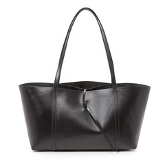 母亲节特惠！纽约新锐极简品牌Kara中号黑色绑带手提袋特价$360 （约2340元）*后一只！